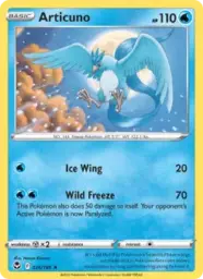 Reference image of Articuno, Silver Tempest