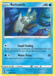 Reference image of Relicanth, Silver Tempest