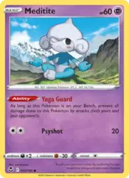 Reference image of Meditite, Silver Tempest