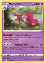 Reference image of Medicham, Silver Tempest