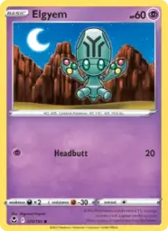 Reference image of Elgyem, Silver Tempest