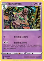 Reference image of Beheeyem, Silver Tempest