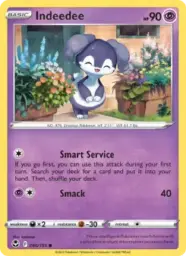Reference image of Indeedee, Silver Tempest