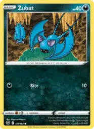Reference image of Zubat, Silver Tempest