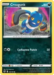 Reference image of Croagunk, Silver Tempest