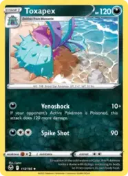 Reference image of Toxapex, Silver Tempest