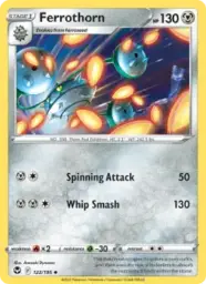 Reference image of Ferrothorn, Silver Tempest