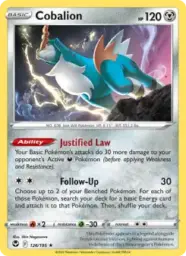 Reference image of Cobalion, Silver Tempest