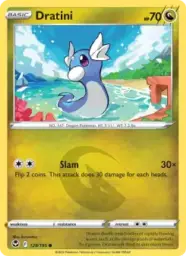 Reference image of Dratini, Silver Tempest