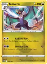 Reference image of Noivern, Silver Tempest