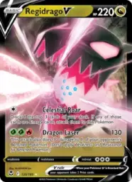 Reference image of Regidrago V, Silver Tempest