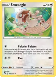 Reference image of Smeargle, Silver Tempest