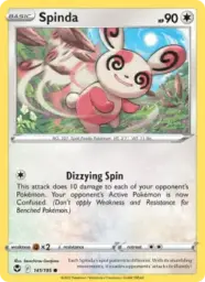 Reference image of Spinda, Silver Tempest