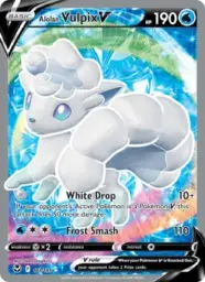 Reference image of Alolan Vulpix V, Silver Tempest