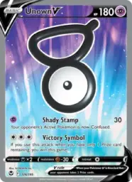 Reference image of Unown V, Silver Tempest