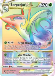 Reference image of Serperior VSTAR, Silver Tempest