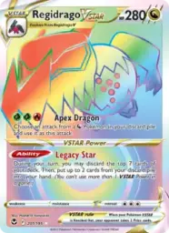 Reference image of Regidrago VSTAR, Silver Tempest