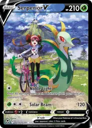 Serperior V · Silver Tempest Trainer Gallery · TG13/30