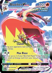 Blaziken VMAX · Silver Tempest Trainer Gallery · TG15/30