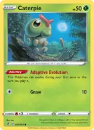 Reference image of Caterpie, Rebel Clash