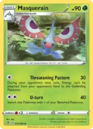 Reference image of Masquerain, Rebel Clash