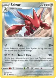 Reference image of Scizor, Rebel Clash