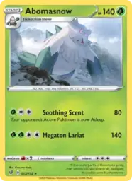 Reference image of Abomasnow, Rebel Clash