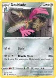 Reference image of Doublade, Rebel Clash