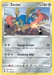 Reference image of Zacian, Rebel Clash