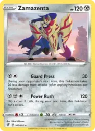 Reference image of Zamazenta, Rebel Clash
