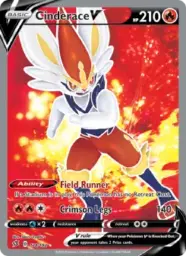 Reference image of Cinderace V, Rebel Clash