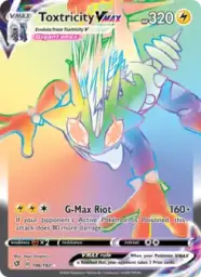 Reference image of Toxtricity VMAX, Rebel Clash