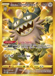 Reference image of Galarian Perrserker, Rebel Clash