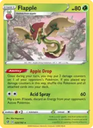 Reference image of Flapple, Rebel Clash