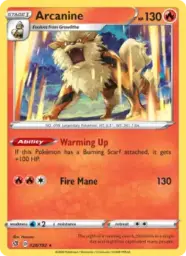 Reference image of Arcanine, Rebel Clash