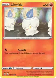 Reference image of Litwick, Rebel Clash