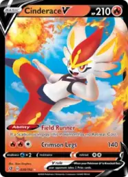 Reference image of Cinderace V, Rebel Clash