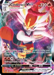 Reference image of Cinderace VMAX, Rebel Clash
