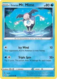 Reference image of Galarian Mr. Mime, Rebel Clash