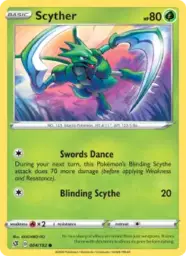 Reference image of Scyther, Rebel Clash