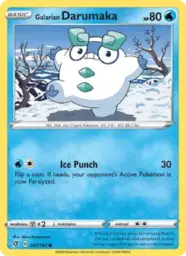 Reference image of Galarian Darumaka, Rebel Clash