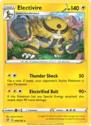 Reference image of Electivire, Rebel Clash