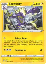 Reference image of Toxtricity, Rebel Clash