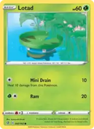 Reference image of Lotad, Rebel Clash