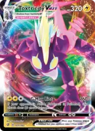 Reference image of Toxtricity VMAX, Rebel Clash