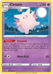 Reference image of Clefable, Rebel Clash