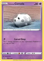 Reference image of Galarian Corsola, Rebel Clash