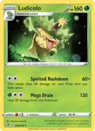 Reference image of Ludicolo, Rebel Clash