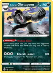 Galarian Obstagoon · Champion's Path · 37/73