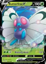 Reference image of Butterfree V, Darkness Ablaze